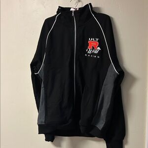 Ultra World Racing Black Full-Zip Jacket Size L